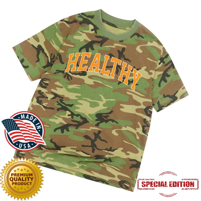 Midnight Organic Merch Store Healthy Kids Tee Woodland Camo