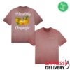 Midnight Organic Merch Store Healthy & Organic Tee Oil Wash Blush