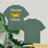 Midnight Organic Merch Store Healthy & Organic Tee Vintage Green