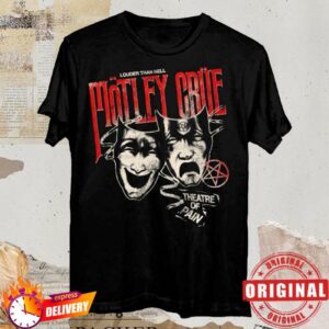 Motley Crue Shop Merch 45Th Anniversary Theatre Of Pain Tee
