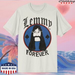 Motorhead Store Merch Lemmy Forever Tee