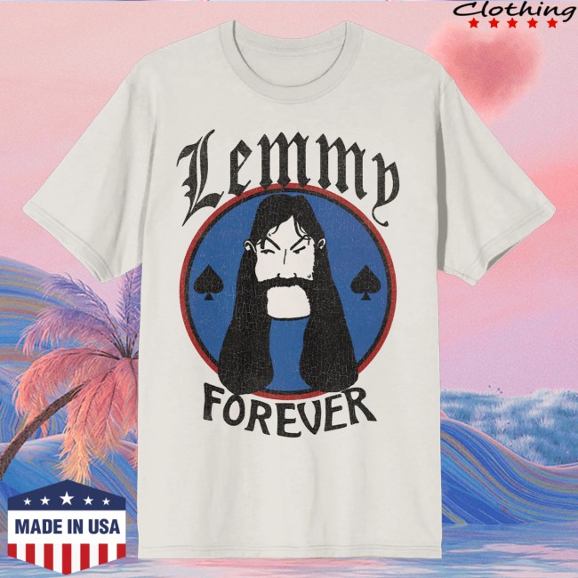 Motorhead Store Merch Lemmy Forever Tee 2 Motorhead Store Merch Lemmy Forever Tee