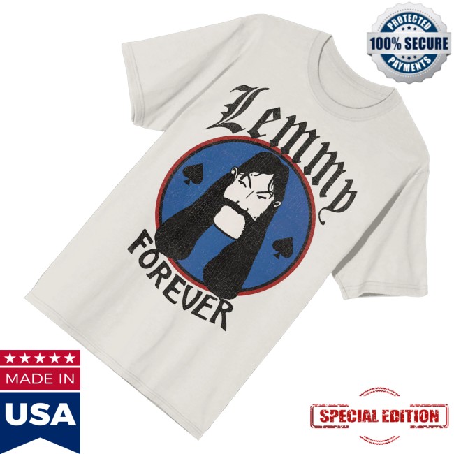 Motorhead Store Merch Lemmy Forever Tee 3 Motorhead Store Merch Lemmy Forever Tee