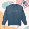 Neil Diamond Store Merch Wild At Heart Indigo Blue Crewneck