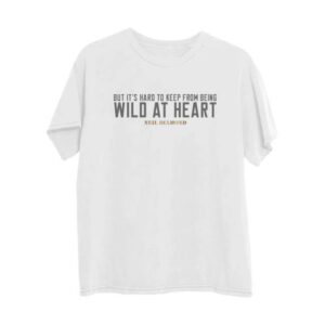 Neil Diamond Store Merch Wild At Heart Lyric T-Shirt