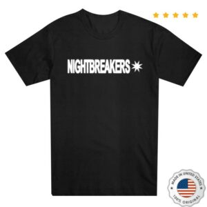 Nightbrkrs Merch Store Nightbreakers Black Logo Tee