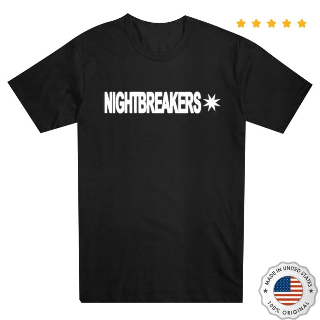 Nightbrkrs Merch Store Nightbreakers Black Logo Tee