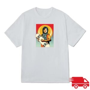 Obey Clothing Merch Store Skateistan Classic T-Shirt White