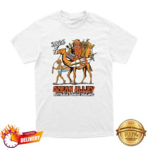 Ocean Alley Merch Store Ocean Alley 2026 Aus Nz Tour White Tee