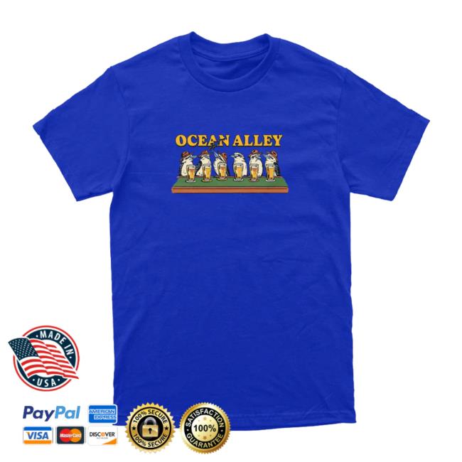 Ocean Alley Merch Store Ocean Alley Burras Blue Tee