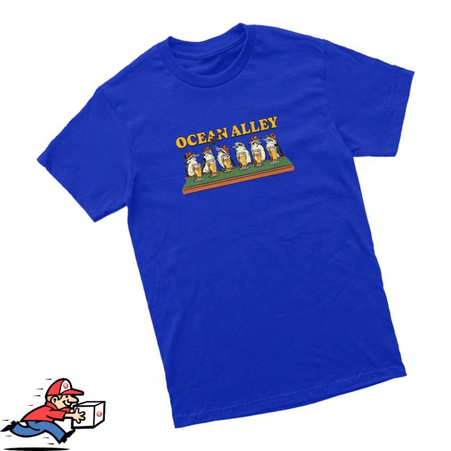 Ocean Alley Merch Store Ocean Alley Burras Blue Tee