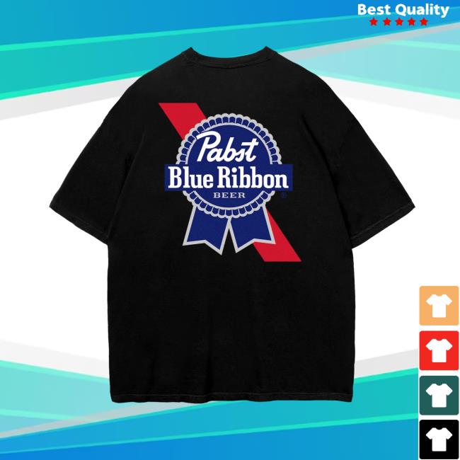 Pabst Blue Ribbon Merch Store Classic Tee 4 Pabst Blue Ribbon Merch Store Classic Tee
