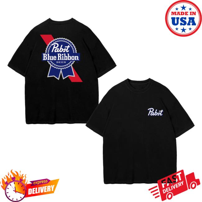 Pabst Blue Ribbon Merch Store Classic Tee 5 Pabst Blue Ribbon Merch Store Classic Tee
