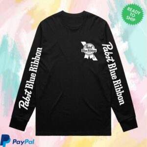 Pabst Blue Ribbon Merch Store Staple Long Sleeve Tee