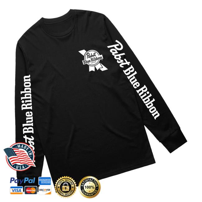Pabst Blue Ribbon Merch Store Staple Long Sleeve Tee 3 Pabst Blue Ribbon Merch Store Staple Long Sleeve Tee