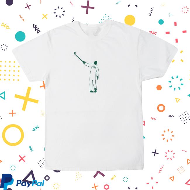 Play18 Golf Merch Store The No Laying Up Wayward Caddie T-Shirt Green White 2 Play18 Golf Merch Store The No Laying Up Wayward Caddie T-Shirt Green White