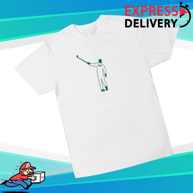 Play18 Golf Merch Store The No Laying Up Wayward Caddie T-Shirt Green White 3 Play18 Golf Merch Store The No Laying Up Wayward Caddie T-Shirt Green White