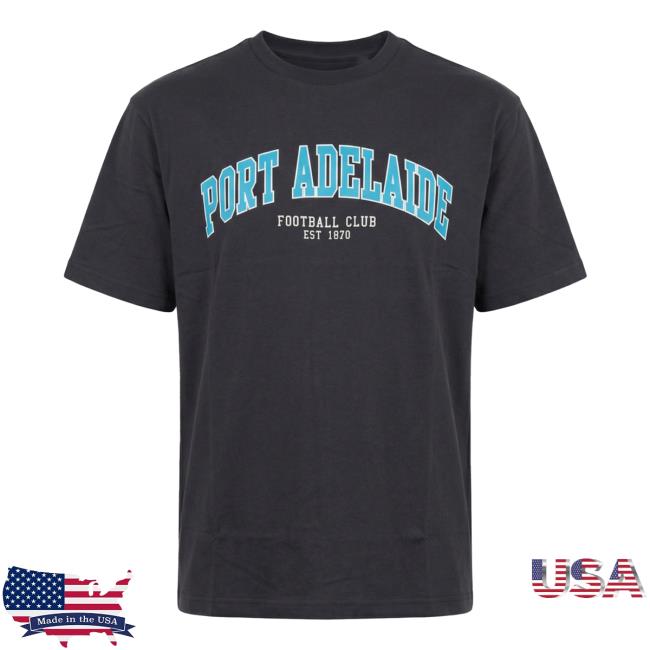 Port Store Merch Port Adelaide Essentials Arch Tee