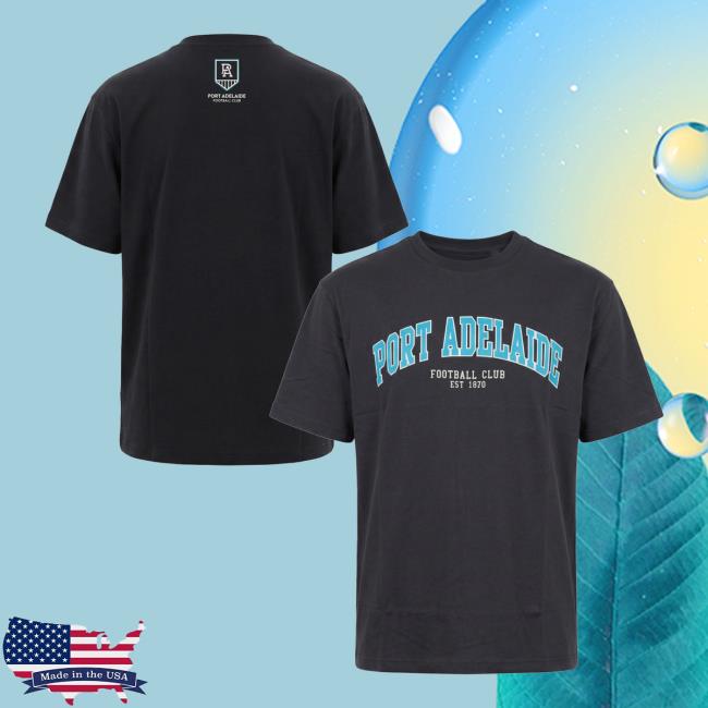 Port Store Merch Port Adelaide Essentials Arch Tee