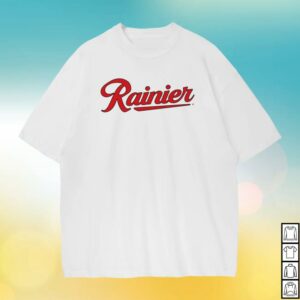 Rainier Beer Merch Store Mountain Fresh Tee