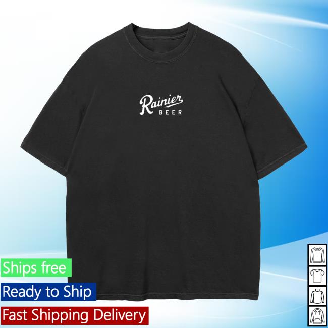 Rainier Beer Merch Store Oval Tee 3 Rainier Beer Merch Store Oval Tee