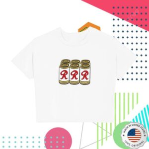 Rainier Beer Merch Store Six Pack Baby Tee