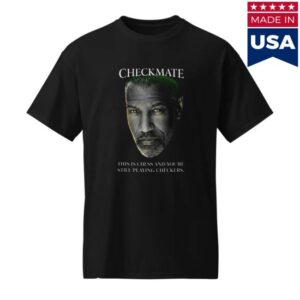 Ricco Ross Merch Store Ricco Ross Checkmate Face T-Shirt
