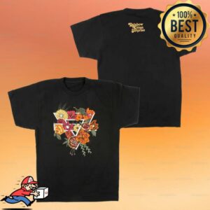 Rks Band Merch Store Black Floral Tee