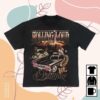 Rolling Loud Merch Store Donk Washed Black Bling 26 Lineup Tee