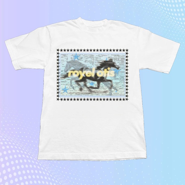 Royel Otis Merch Store Blue Horse Tee 3 Royel Otis Merch Store Blue Horse Tee