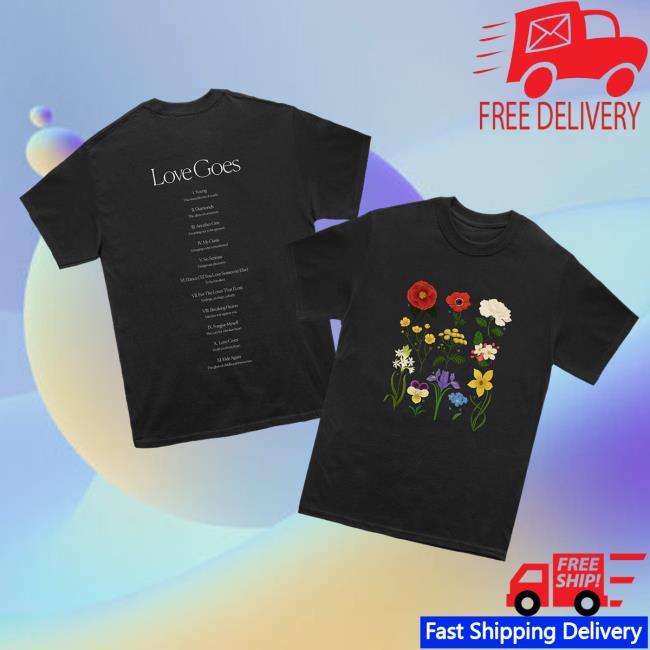 Sam Smith Merch Store Botanical T-Shirt 3 Sam Smith Merch Store Botanical T-Shirt