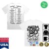 Sasha Keable Merch Store Snake Tour Tee White