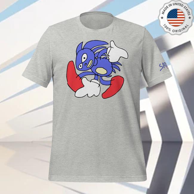 Sega Merch Store Sonic The Hedgehog Sanic Adventure Tee
