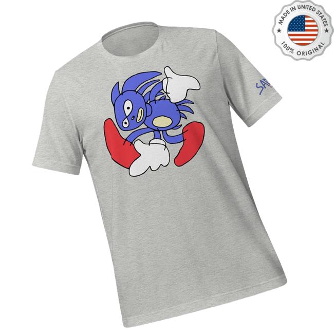 Sega Merch Store Sonic The Hedgehog Sanic Adventure Tee