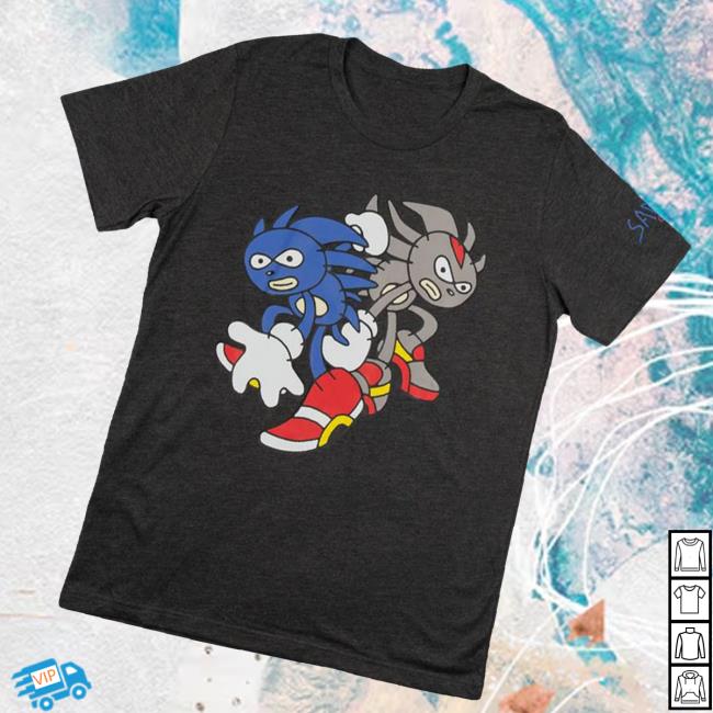 Sega Merch Store Sonic The Hedgehog Sanic & Shedew Adventure Tee