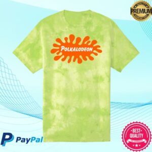 Skatune Network Merch Store Skatune Network Polkalodeon Slime Green Tee