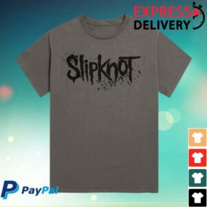 Slipknot Merch Store Skull Grey T-Shirt