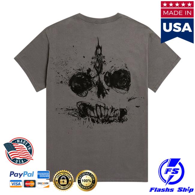 Slipknot Merch Store Skull Grey T-Shirt 4 Slipknot Merch Store Skull Grey T-Shirt