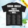 Sofia Isella Merch Store Black Hands World Tour T-Shirt