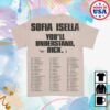 Sofia Isella Merch Store Natural Face World Tour T-Shirt