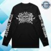 Square Merch Store Film Forever Nw Black Metal Logo Longsleeve Shirt