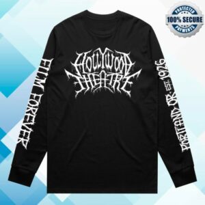 Square Merch Store Film Forever Nw Black Metal Logo Longsleeve Shirt