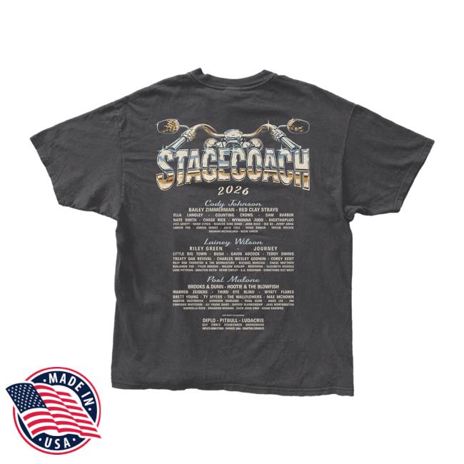 Stagecoach Festival Merch Store Desert Rider 2026 Lineup Tee 4 Stagecoach Festival Merch Store Desert Rider 2026 Lineup Tee