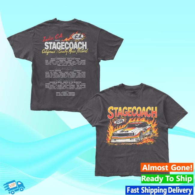 Stagecoach Festival Merch Store Racing Team 2026 Lineup Tee 5 Stagecoach Festival Merch Store Racing Team 2026 Lineup Tee