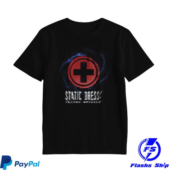 Sumerian Records Merch Store Static Dress Injury Episode Black Tee