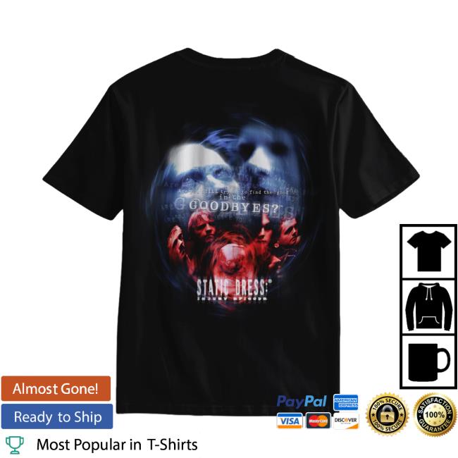 Sumerian Records Merch Store Static Dress Injury Episode Black Tee