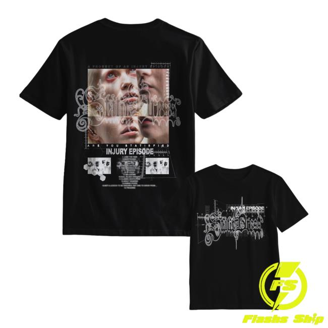 Sumerian Records Merch Store Static Dress Split Lip Black Tee