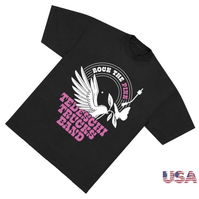 Tedeschi Trucks Band Merch Store Rock The Pink T-Shirt 3 Tedeschi Trucks Band Merch Store Rock The Pink T-Shirt