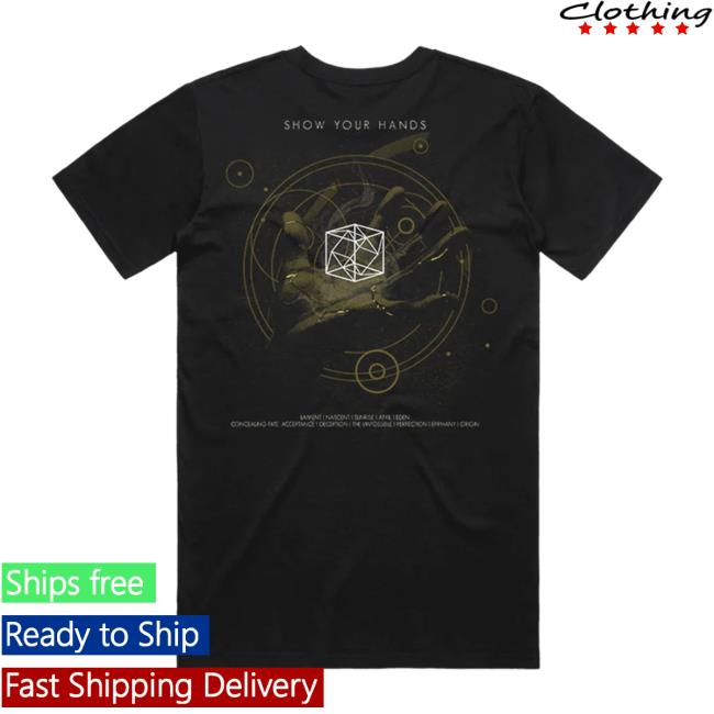 Tesseract Band Merch Store One Reissue T-Shirt Black