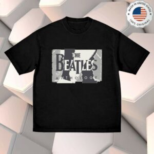 The Beatles Store Merch Anthology Black Logo T-Shirt